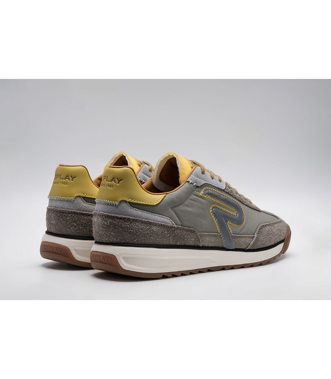 ナイロンアッパー70'sスニーカー 詳細画像 ミリタリーグリーン 2